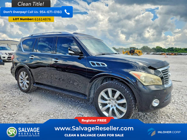 Used 2012 INFINITI QX56 4WD w/ Theater Pkg image 5