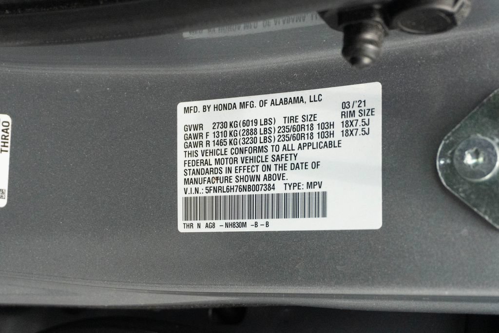 Used 2022 Honda Odyssey EX-L image 33