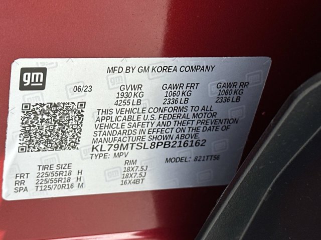 Certified 2023 Chevrolet TrailBlazer RS w/ Convenience Package FWD image 31