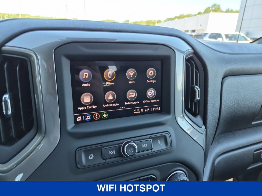 New 2026 Chevrolet Silverado 1500 Custom w/ Turbomax Blackout Package AWD/4WD image 21