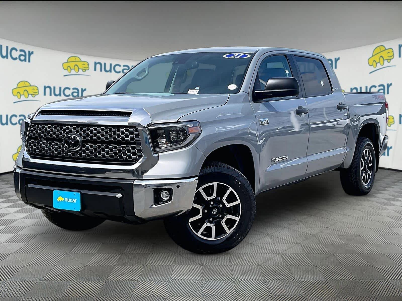Used 2021 Toyota Tundra SR5 w/ TRD Off-Road Package AWD/4WD image 3