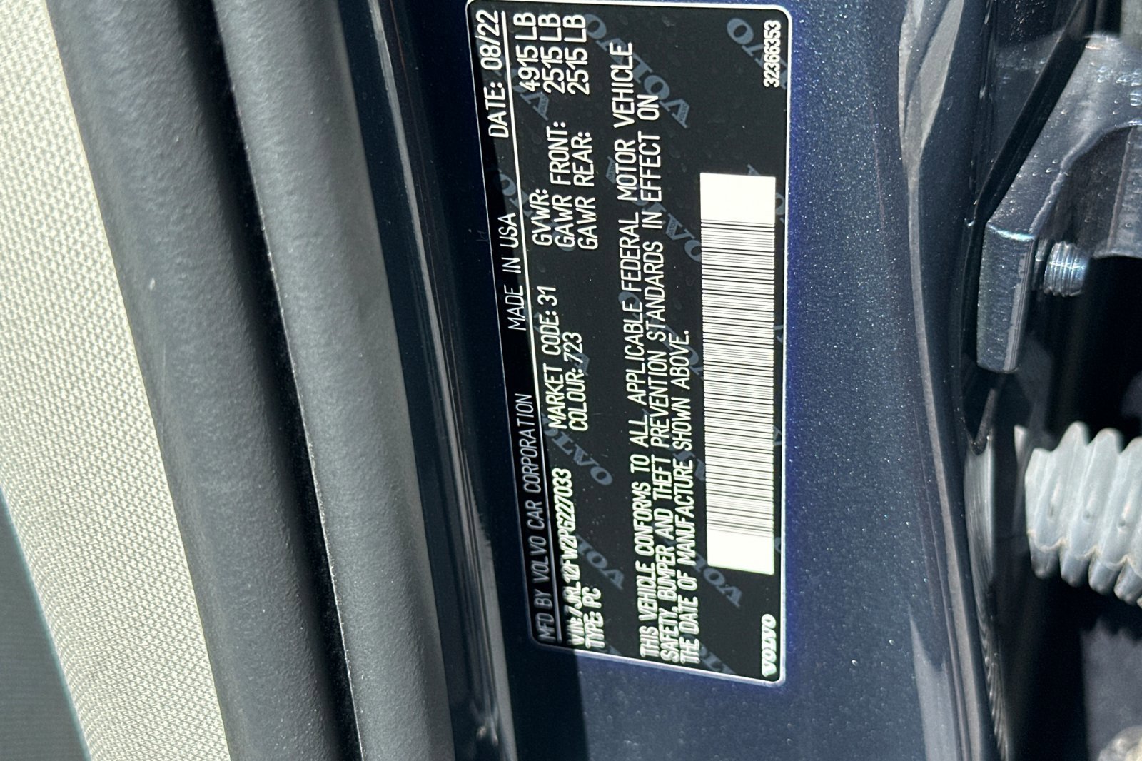 Certified 2023 Volvo S60 B5 Plus w/ Climate Package FWD image 35