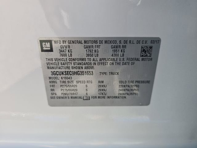 Certified 2017 Chevrolet Silverado 1500 LTZ w/ LTZ Plus Package AWD/4WD image 30