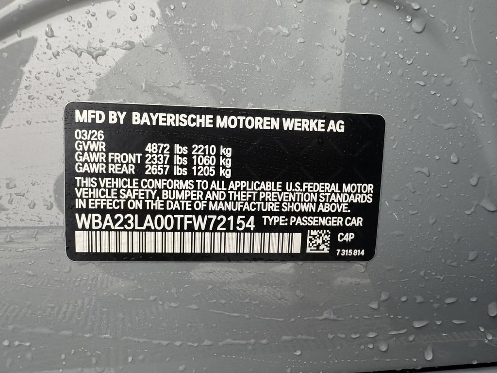 New 2026 BMW 330i xDrive Sedan w/ M Sport Package AWD/4WD image 21
