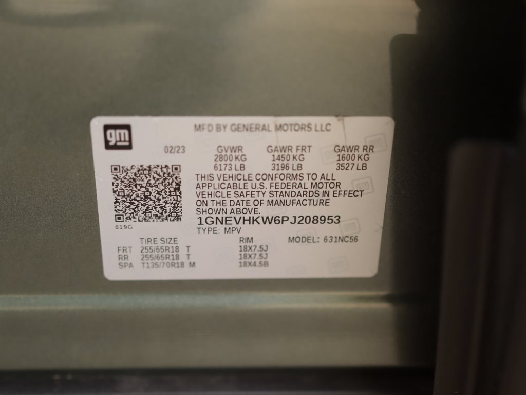 Used 2023 Chevrolet Traverse LT w/ LPO, Floor Liner Package AWD/4WD image 39