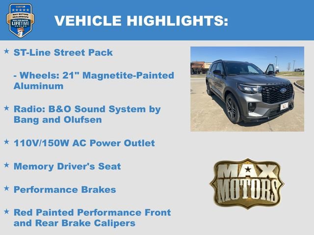New 2026 Ford Explorer ST-Line w/ ST-Line Street Pack AWD/4WD image 14