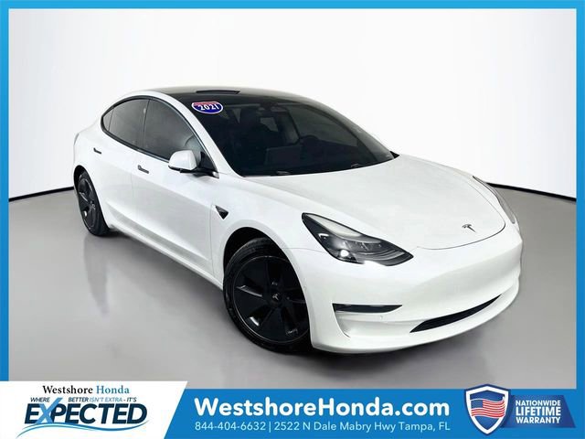 Used 2021 Tesla Model 3 Standard Range Plus