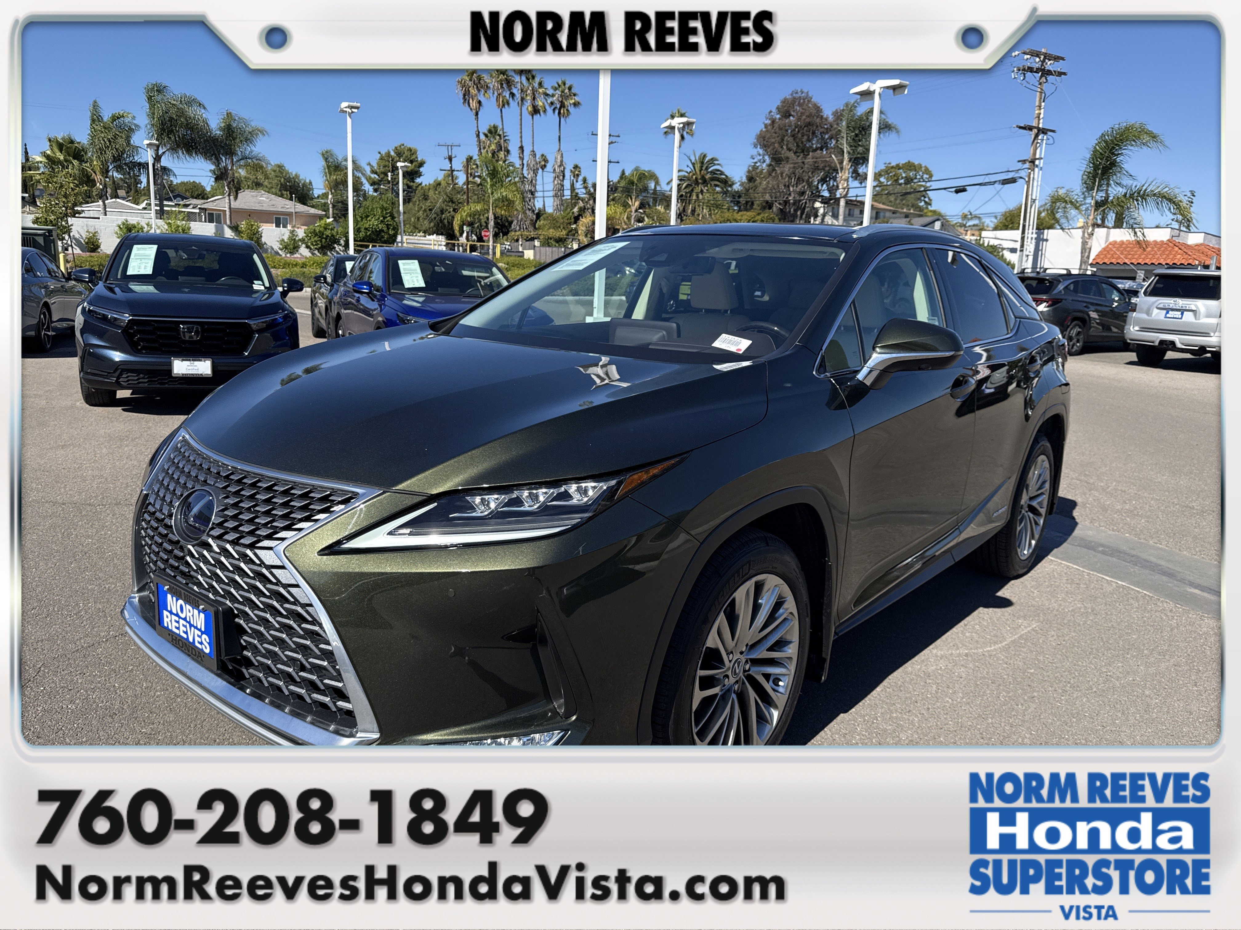 Used 2020 Lexus RX 450h AWD w/ Luxury Package