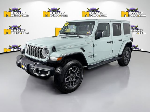 Used 2024 Jeep Wrangler Unlimited Sahara w/ Technology Group AWD/4WD image 1