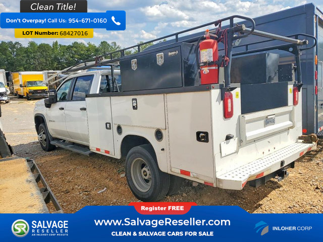 Used 2022 Chevrolet Silverado 3500 W/T w/ WT Convenience Package RWD image 3