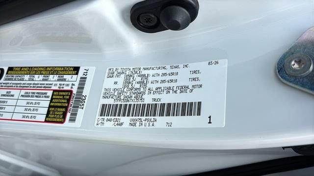 New 2026 Toyota Tundra TRD Pro AWD/4WD image 34