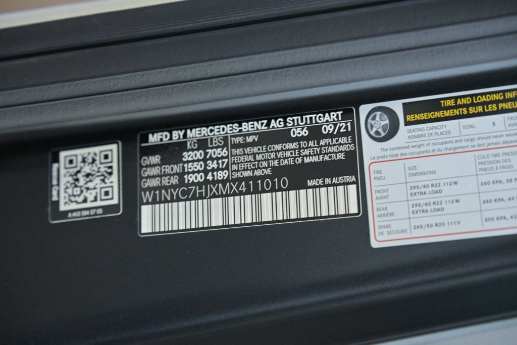 Used 2021 Mercedes-Benz G 63 AMG 4MATIC image 65
