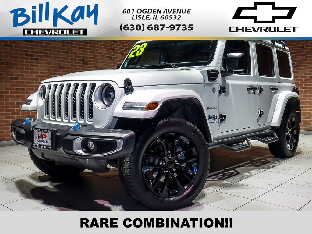 Used 2023 Jeep Wrangler Unlimited Sahara w/ Cold Weather Group image 1