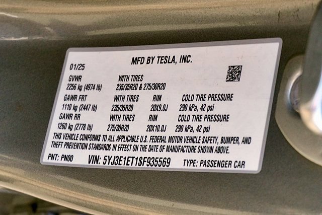 Used 2025 Tesla Model 3 Performance AWD/4WD image 41