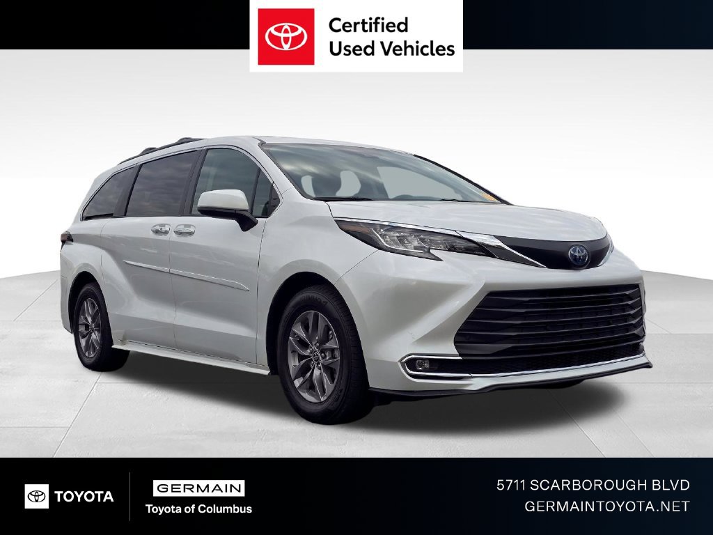 Certified 2022 Toyota Sienna XLE w/ XLE Plus Package FWD image 1