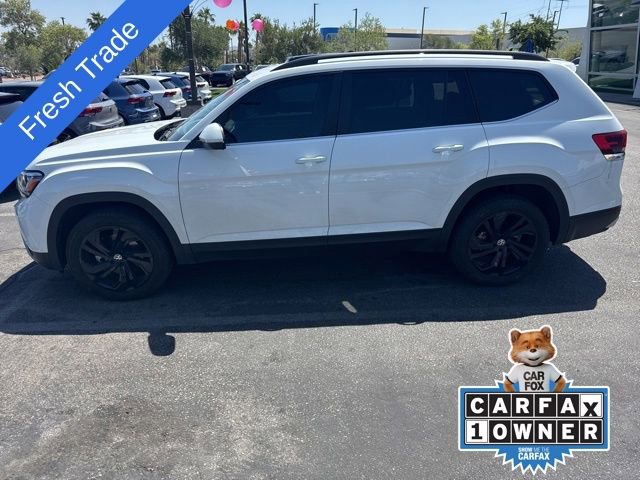 Used 2023 Volkswagen Atlas SE w/ Black Wheel Package FWD image 1