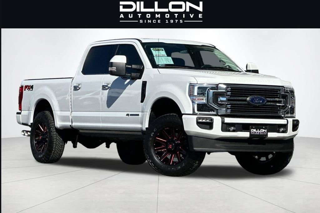 Used 2020 Ford F350 Limited w/ FX4 Off-Road Package AWD/4WD image 1
