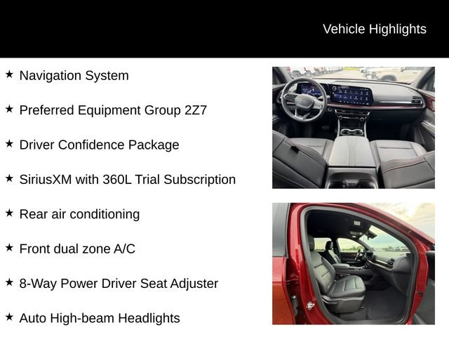 Certified 2025 Chevrolet Traverse Z71 w/ Driver Confidence Package AWD/4WD image 12