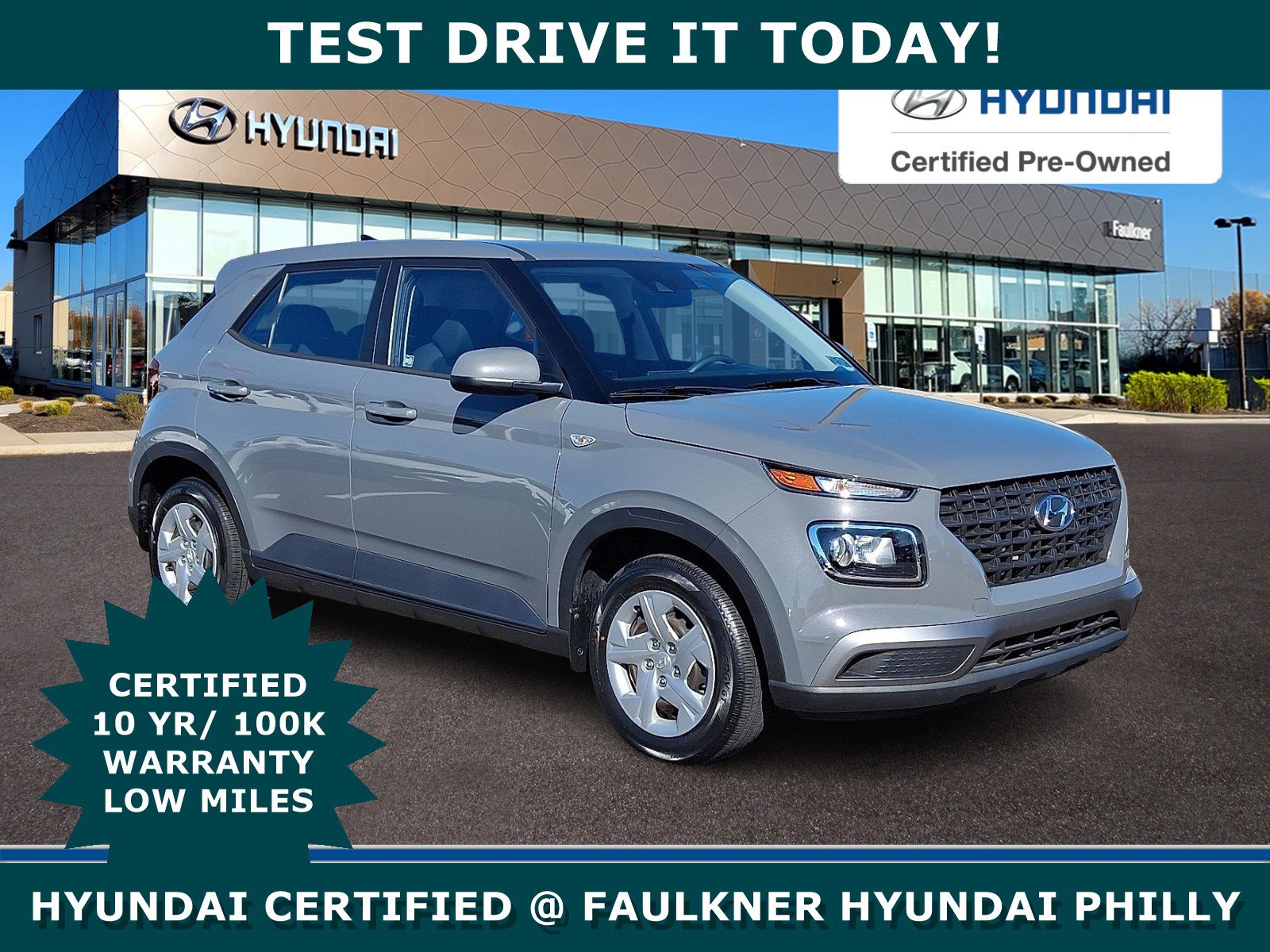 Certified 2020 Hyundai Venue SE