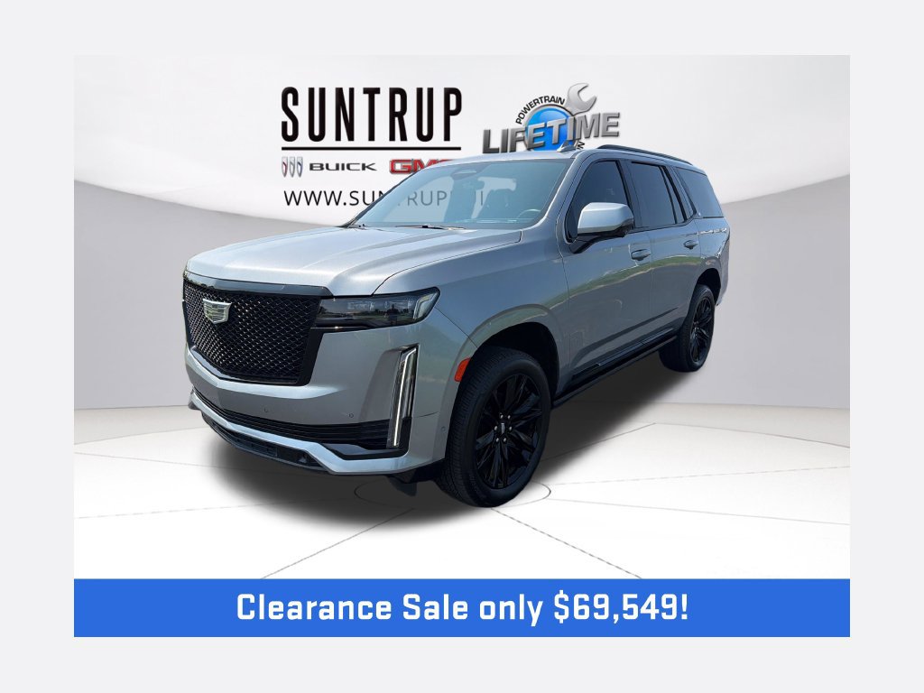 Used 2023 Cadillac Escalade Sport Platinum w/ Heavy-Duty Trailer Package AWD/4WD 360° Tour