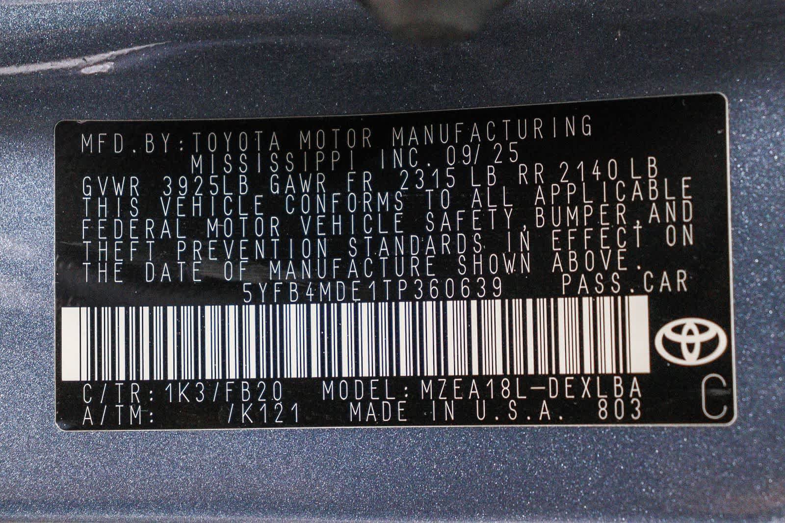 Certified 2026 Toyota Corolla LE FWD image 30