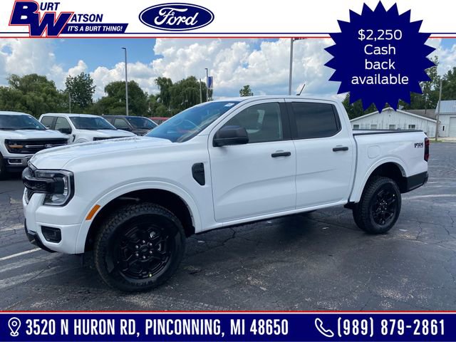 New 2025 Ford Ranger XLT w/ FX4 Off-Road Package