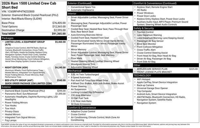 New 2026 RAM 1500 Limited image 5