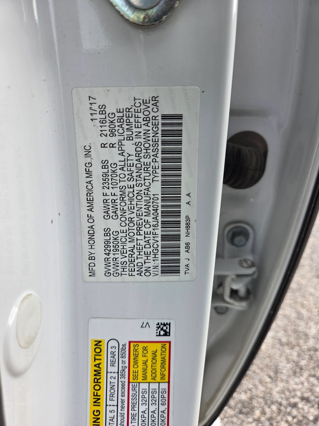Used 2018 Honda Accord LX image 17