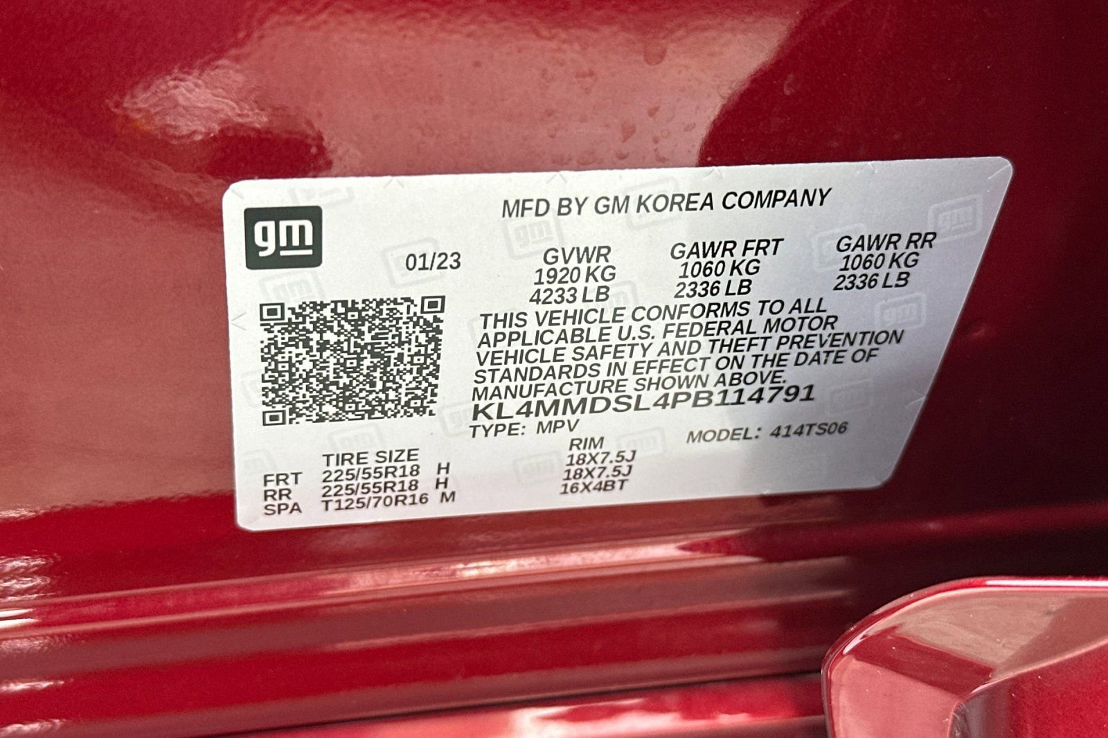 Certified 2023 Buick Encore GX Select w/ Sport Touring Package image 39