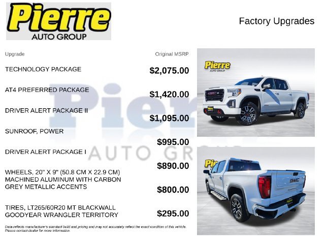 Used 2021 GMC Sierra 1500 AT4 w/ Technology Package AWD/4WD image 14