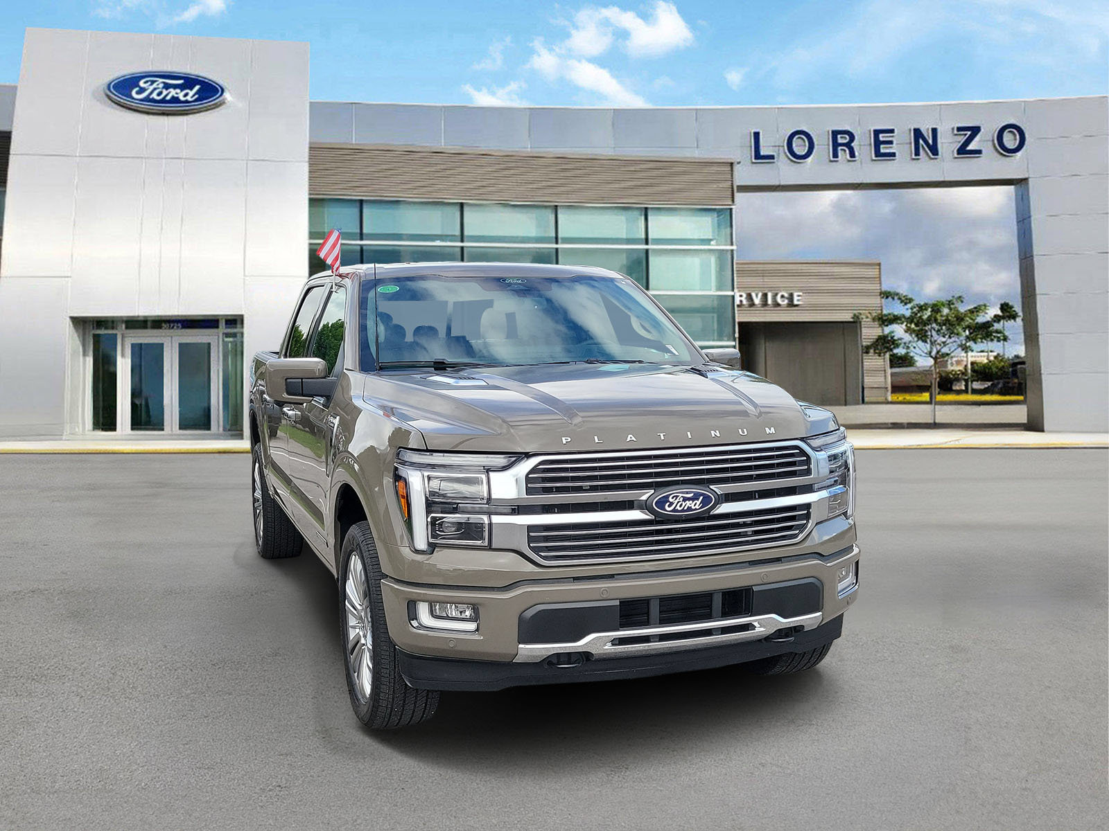 New 2026 Ford F150 Platinum w/ Equipment Group 703A Plus AWD/4WD image 3