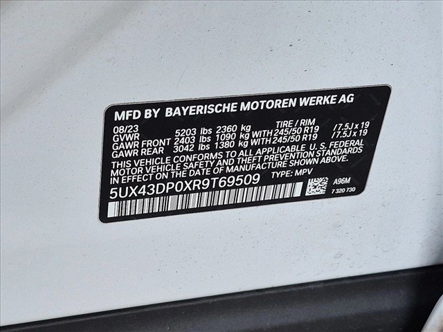 Used 2024 BMW X3 sDrive30i w/ Convenience Package RWD image 27