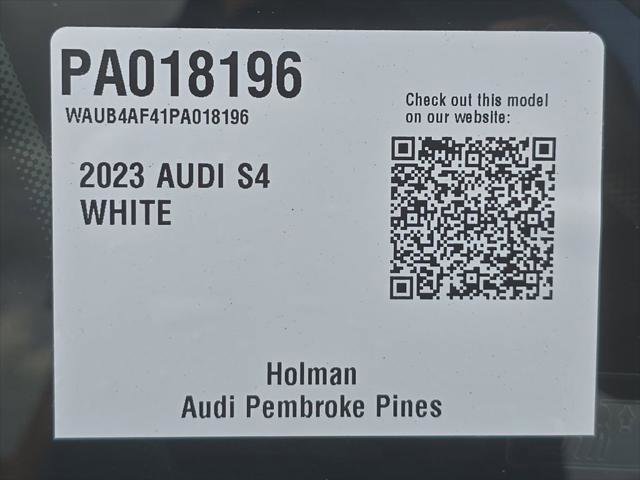 Used 2023 Audi S4 Premium Plus w/ Premium Plus Package AWD/4WD image 31