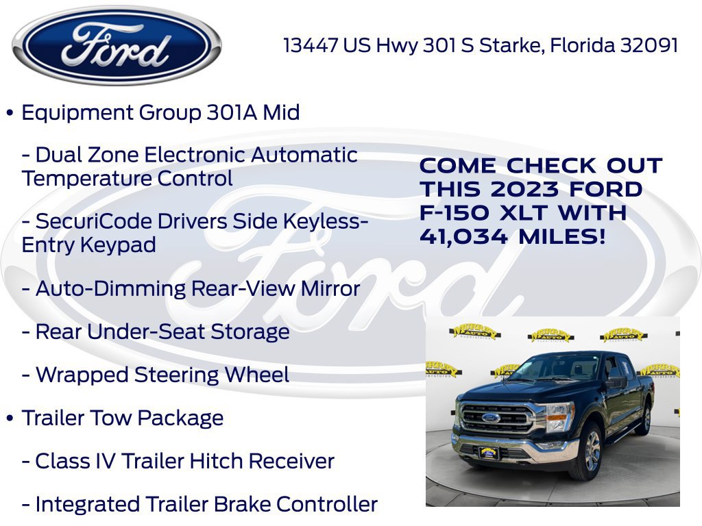 Certified 2023 Ford F150 XLT w/ Equipment Group 301A Mid AWD/4WD image 22