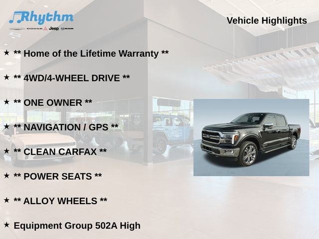 Used 2024 Ford F150 Lariat w/ Equipment Group 502A High image 5