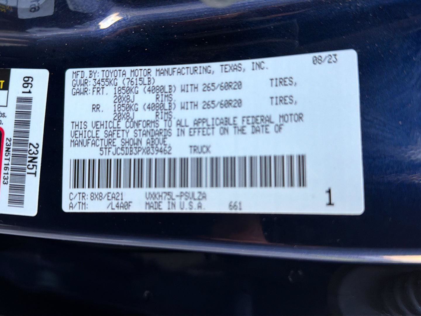 Used 2023 Toyota Tundra Limited w/ Power Package AWD/4WD image 41