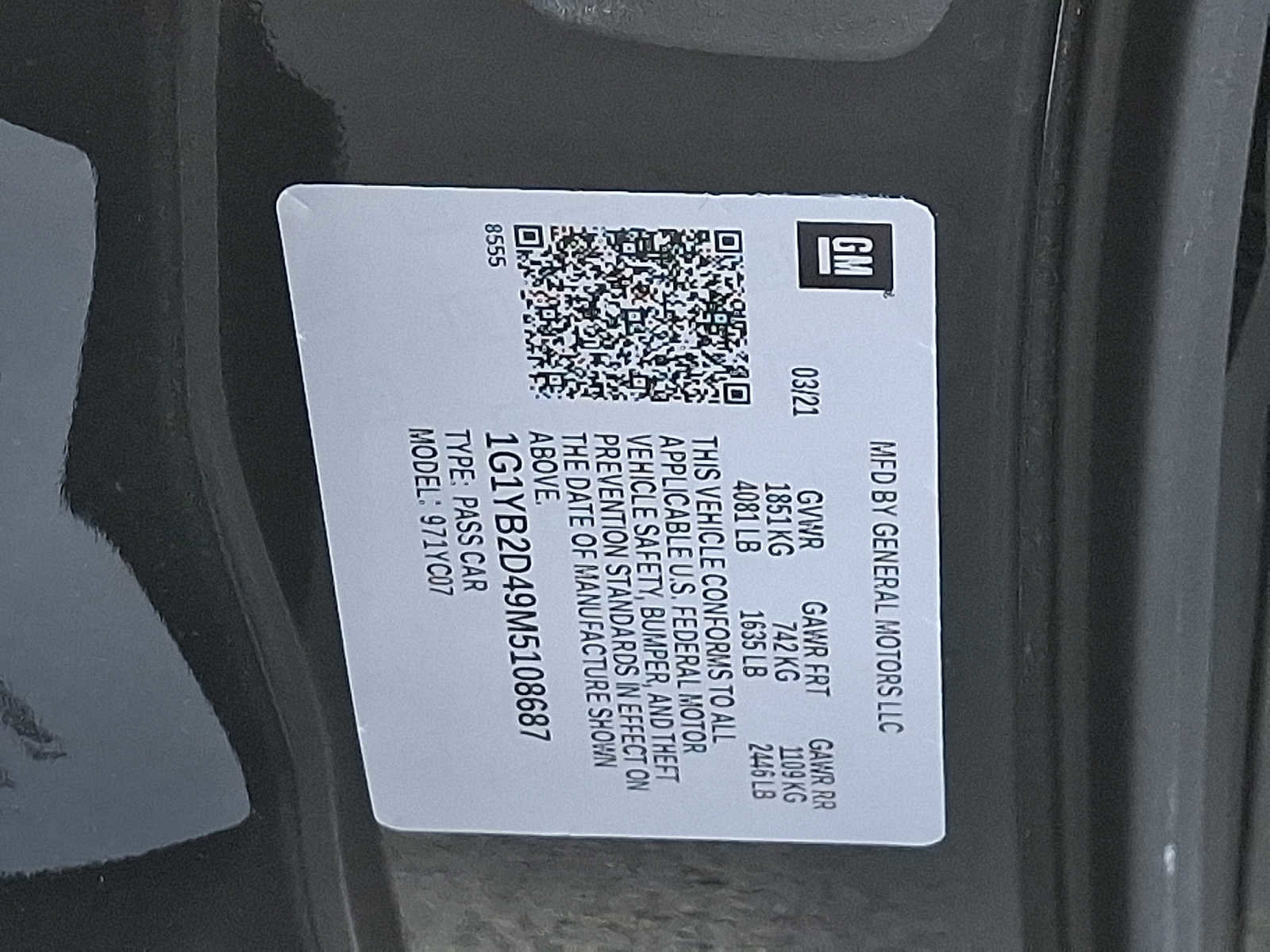 Used 2021 Chevrolet Corvette Stingray Preferred Cpe w/ Z51 Performance Package image 26