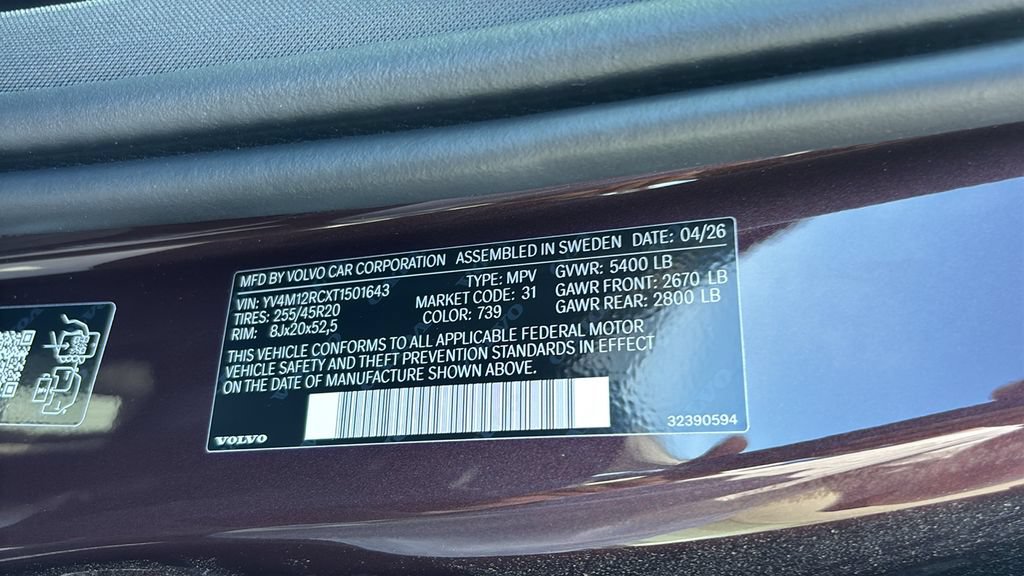 New 2026 Volvo XC60 B5 Plus w/ Climate Package AWD/4WD image 33