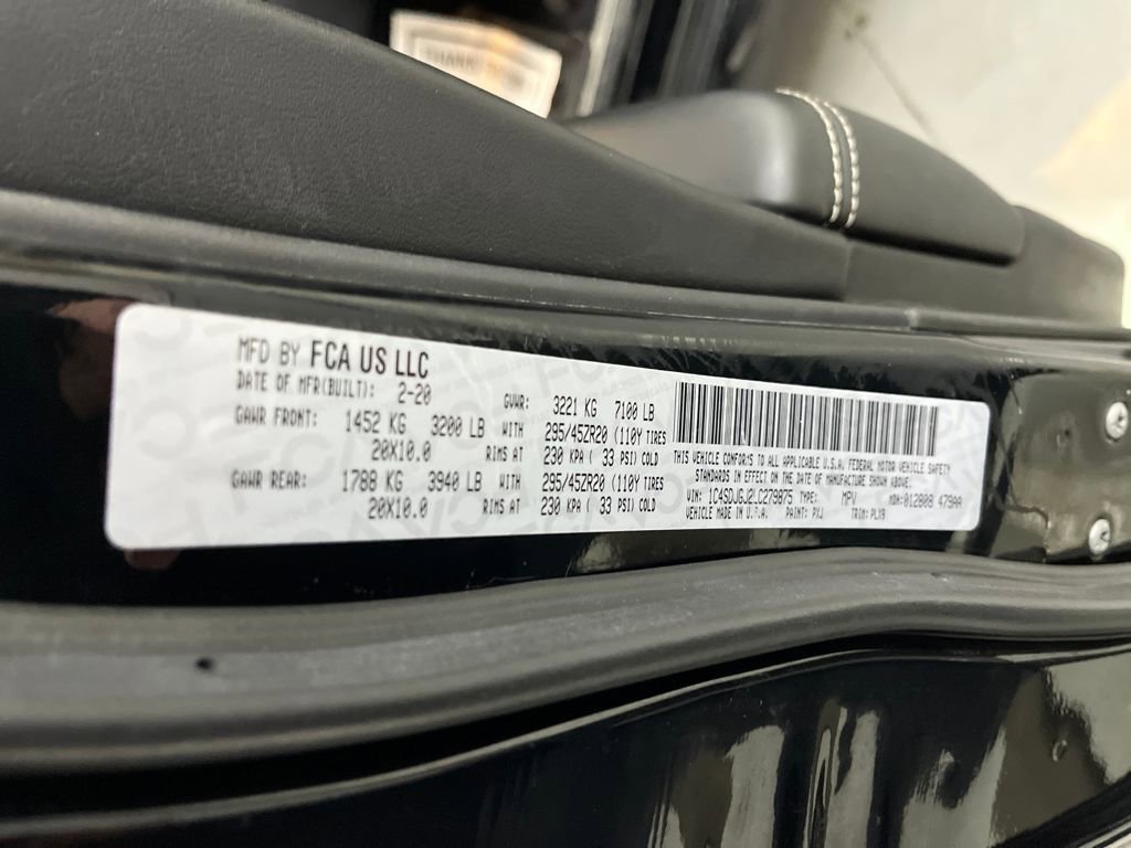 Used 2020 Dodge Durango SRT w/ Premium Interior Group image 83