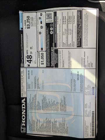 New 2026 Honda Civic Sport Touring image 19