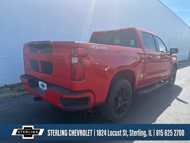 Certified 2023 Chevrolet Silverado 1500 Custom w/ Rally Edition AWD/4WD image 3