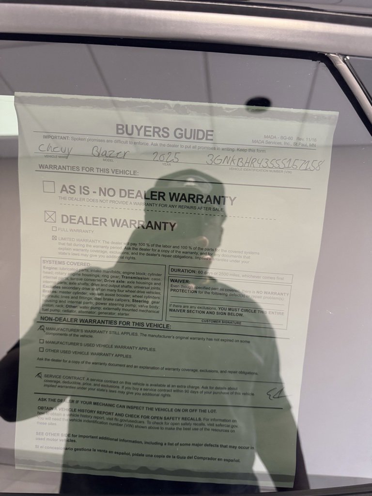 Certified 2025 Chevrolet Blazer LT w/ Midnight/Sport Edition image 31