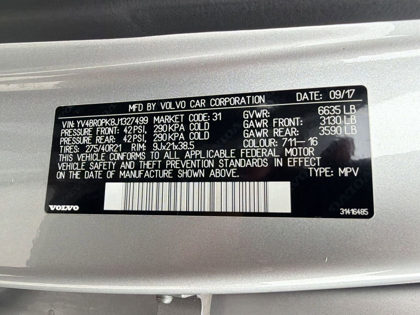 Used 2018 Volvo XC90 T8 Momentum w/ Convenience Package image 18