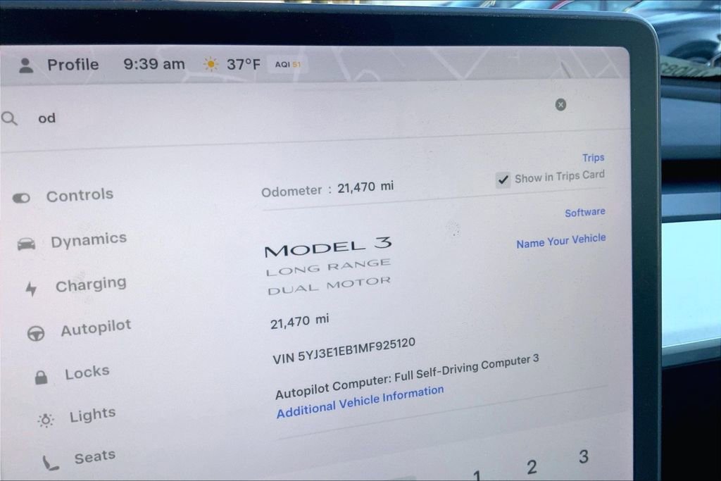 Used 2021 Tesla Model 3 Long Range image 26