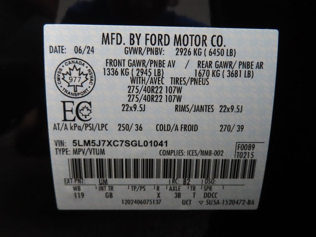 Used 2025 Lincoln Aviator Reserve w/ Equipment Group 201A AWD/4WD image 67