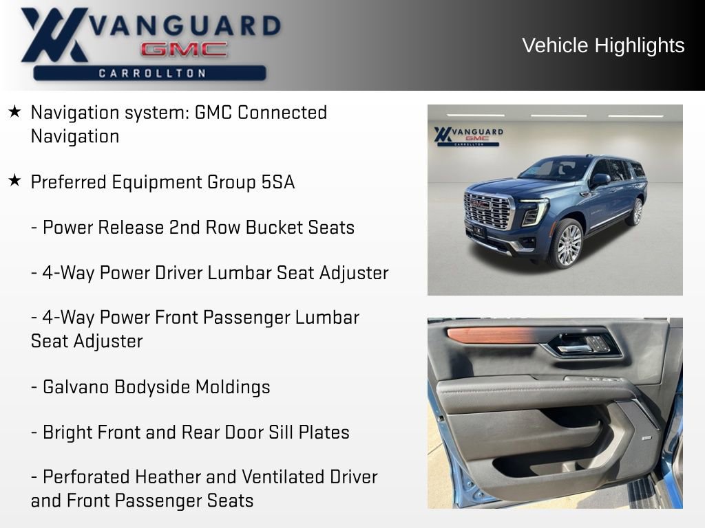 New 2026 GMC Yukon XL Denali w/ Denali Reserve Package image 5