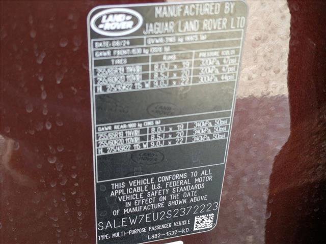 Used 2025 Land Rover Defender 110 Sedona Red Edition image 16