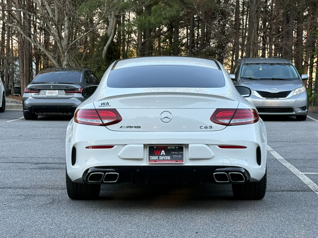 Used 2021 Mercedes-Benz C 63 AMG Coupe w/ Parking Assistance Package image 5
