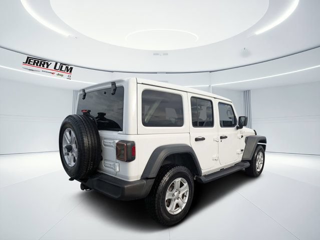 Used 2022 Jeep Wrangler Unlimited Sport w/ Sun And Sound Package AWD/4WD image 3