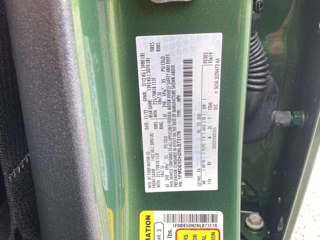 Used 2022 Ford Bronco Outer Banks AWD/4WD image 33